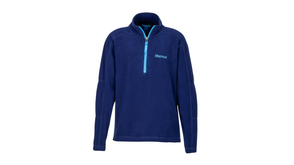 Marmot Boys Rocklin 1/2 Zip Jacket, Arctic Navy, Extra Small 83960-2975-XS