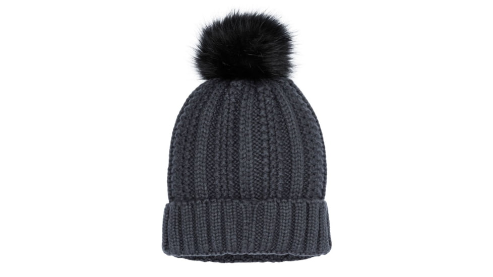 Marmot Bronx Pom Hat - Womens, Dark Steel, One Size, 14760-Dark Steel-ONE-DEMO