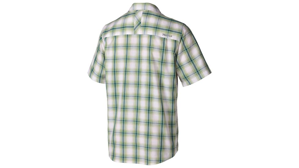 Marmot Brookhurst Short Sleeve - Men's-Green Envy-Small