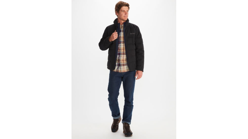 Marmot Burdell Jacket - Mens, Black, Extra Large, M13175-001-XL