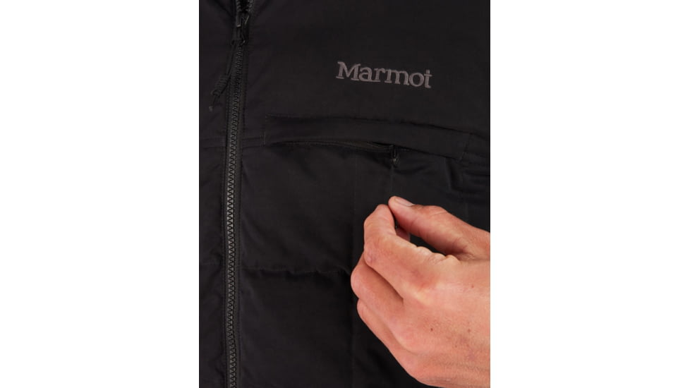 Marmot Burdell Jacket - Mens, Black, Extra Large, M13175-001-XL