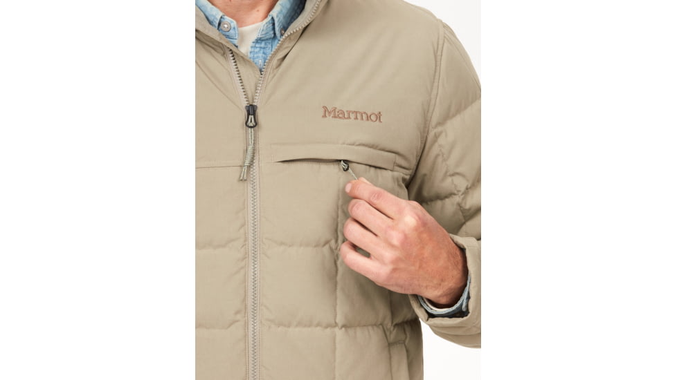 Marmot Burdell Jacket - Mens, Vetiver, Medium, M13175-21543-M