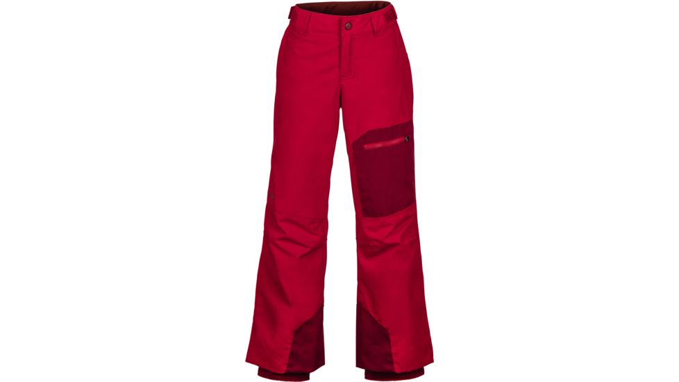 Marmot Burnout Pant - Boy's-Medium-Team Red