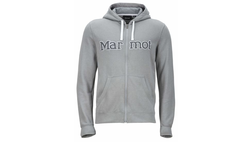 Marmot Burnside Hoody - Men's-Steel Heather-Medium