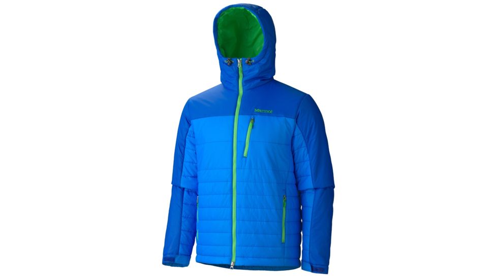 Marmot Caldera Hoody - Men's -Cobalt Blue/Bright Navy-Medium