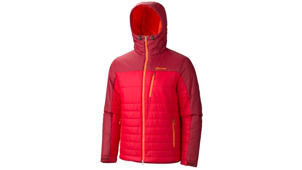 Marmot Caldera Hoody - Men's -Team Red / Brick-Small
