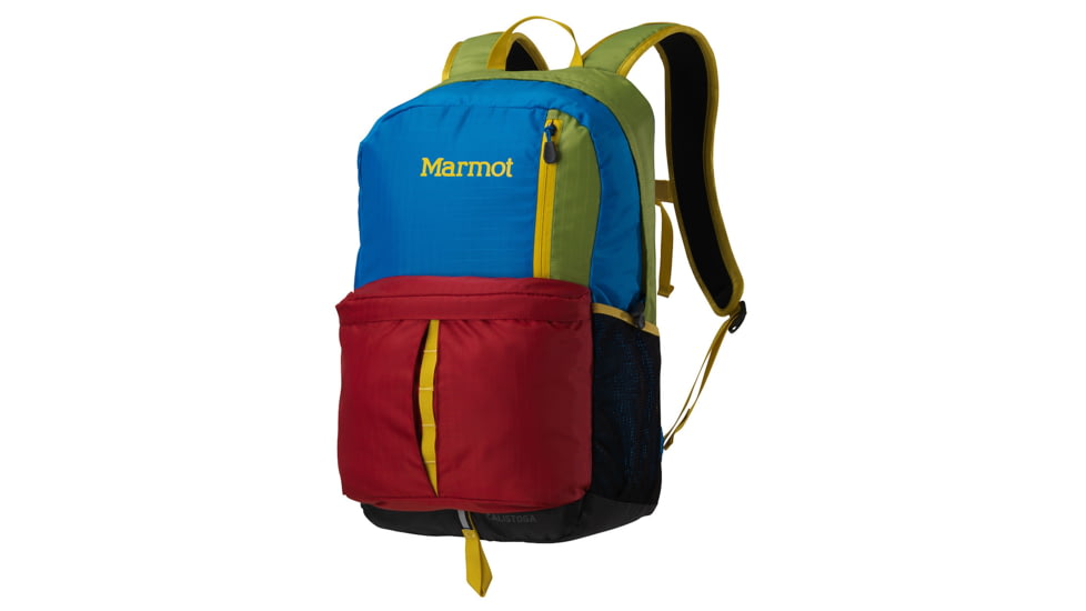 Marmot Calistoga Backpack - Men's -Fire/Green Lichen