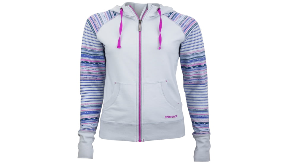 Callie Hoody - Womens-Silver-Large