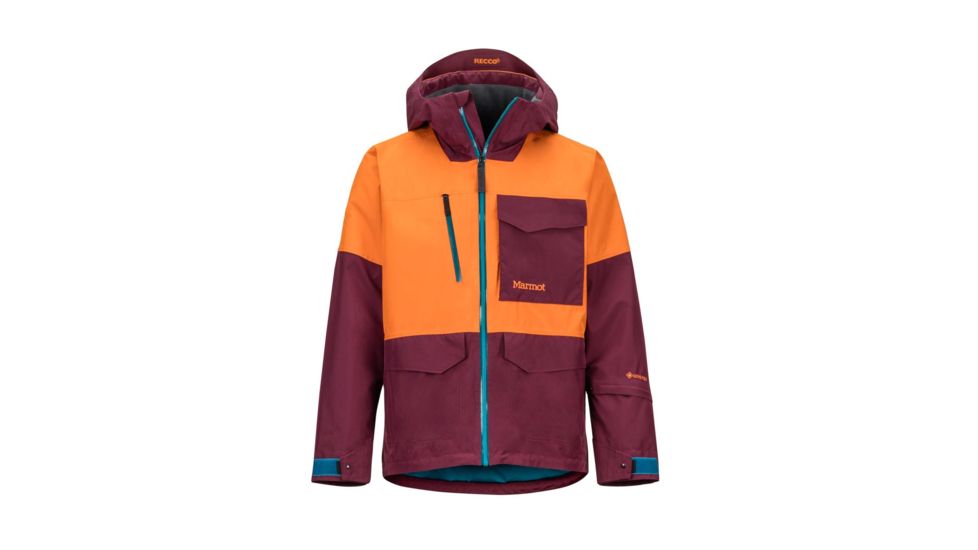 Marmot Carson Jacket - Men's, Hawaiian Sunset/Fig, Small, 74840-9452-S