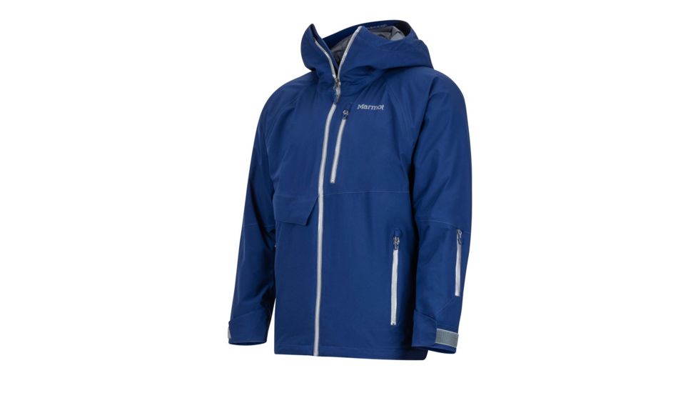 Marmot Castle Peak Jacket - Mens, Arctic Navy/Hawaiian Sunset, Medium, 74290-AN/HS-M-DEMO