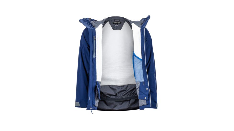 Marmot Castle Peak Jacket - Mens, Arctic Navy/Hawaiian Sunset, Medium, 74290-AN/HS-M-DEMO