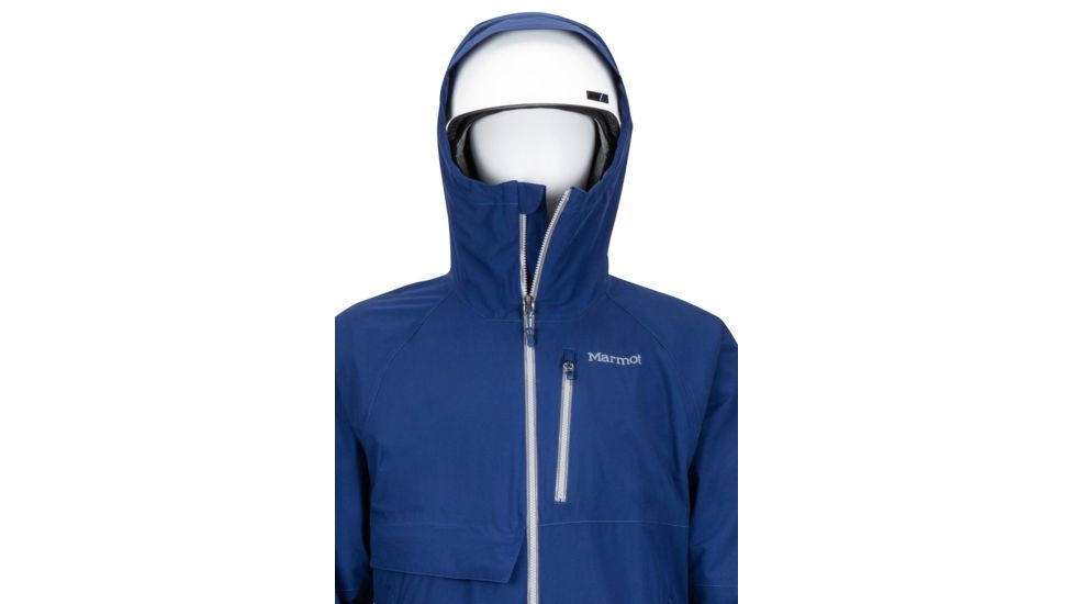 Marmot Castle Peak Jacket - Mens, Arctic Navy/Hawaiian Sunset, Medium, 74290-AN/HS-M-DEMO