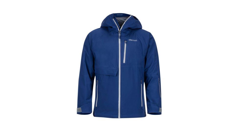 Marmot Castle Peak Jacket - Mens, Arctic Navy/Hawaiian Sunset, Medium, 74290-AN/HS-M-DEMO