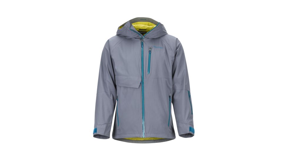 Marmot Castle Peak Jacket - Mens, Steel Onyx/Moroccan Blue, Medium, 74290-SO/MB-M-DEMO