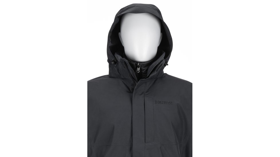 Marmot Castleton Component 3-in-1 Jacket - Men's, Black, 2XL 41120-001-XXL