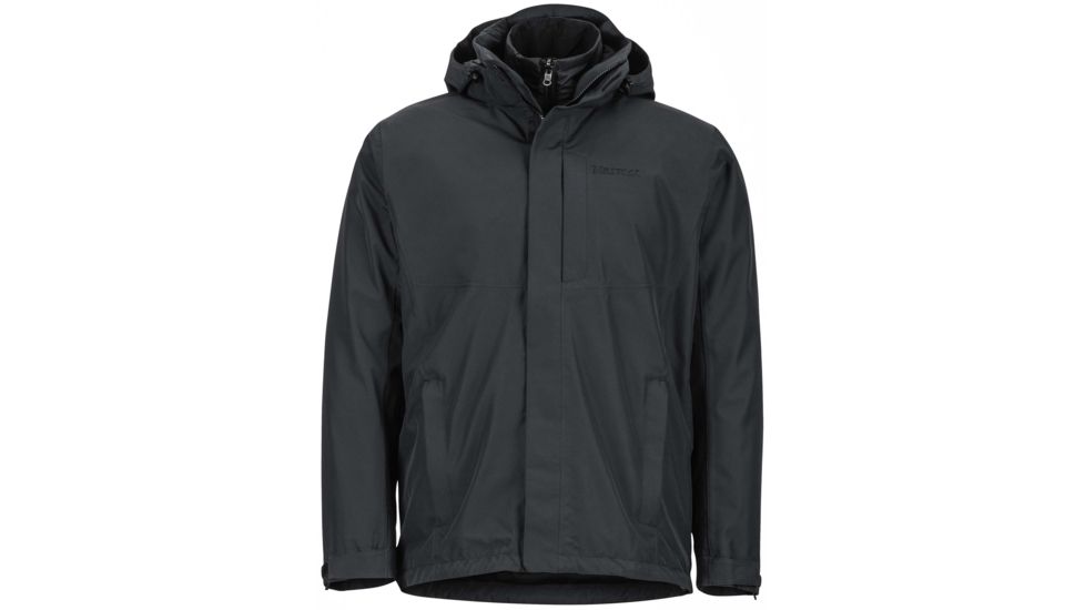 Marmot Castleton Component 3-in-1 Jacket - Men's -Black-X-Large