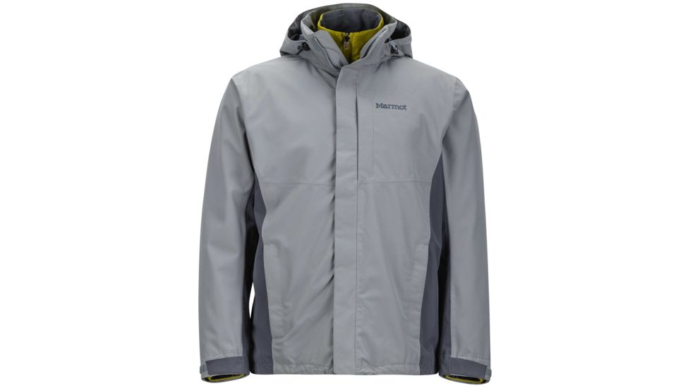 Marmot Castleton Component 3-in-1 Jacket - Men's -Grey Storm/Steel Onyx-Medium