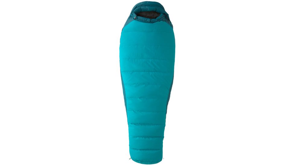 Celestrum 20 Womens Sleeping Bag 650 Down-Sea Green/Sea Scape-Long-Left