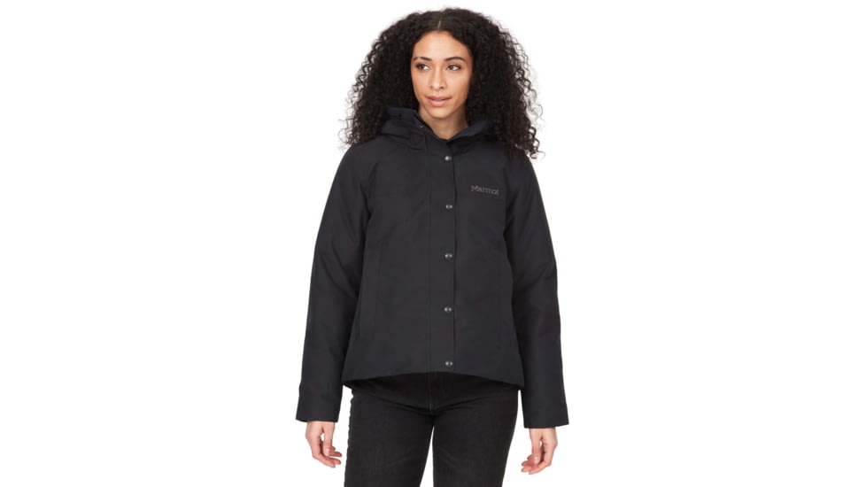 Marmot Chelsea Down Short Coat - Women's, Black, Extra Small, M14832-001-XS