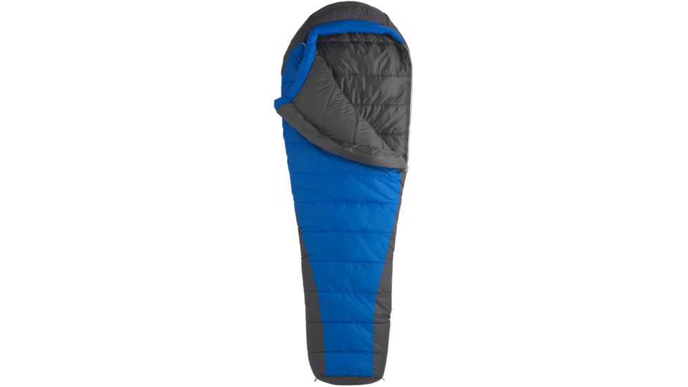 Marmot Cloudbreak 20 Sleeping Bag Synthetic-Left-Long-Cobalt Blue/Bright Navy