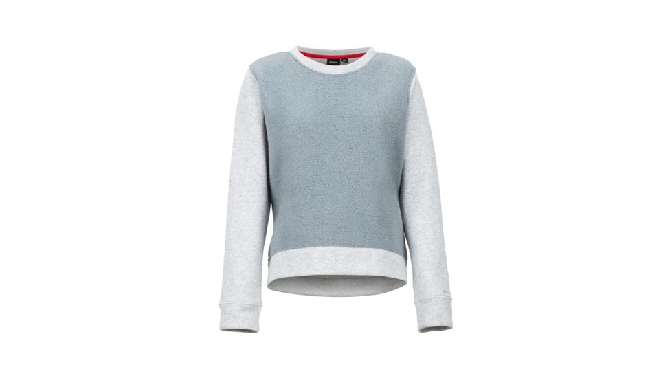 Marmot CN Sherpa Sweatshirt - Womens, Grey Storm Heather, Medium, 47110-GStoHeat-M-DEMO