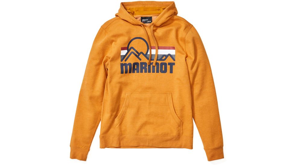 Marmot Coastal Hoodie - Mens, Aztec Gold Heather, Medium, 49360-8995-M