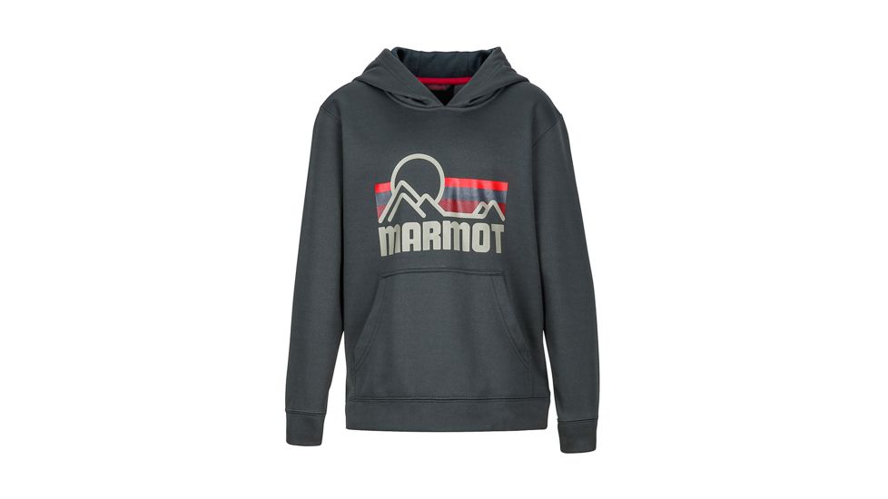 Marmot Coastal Hoody - Boy's-Medium-Slate Grey