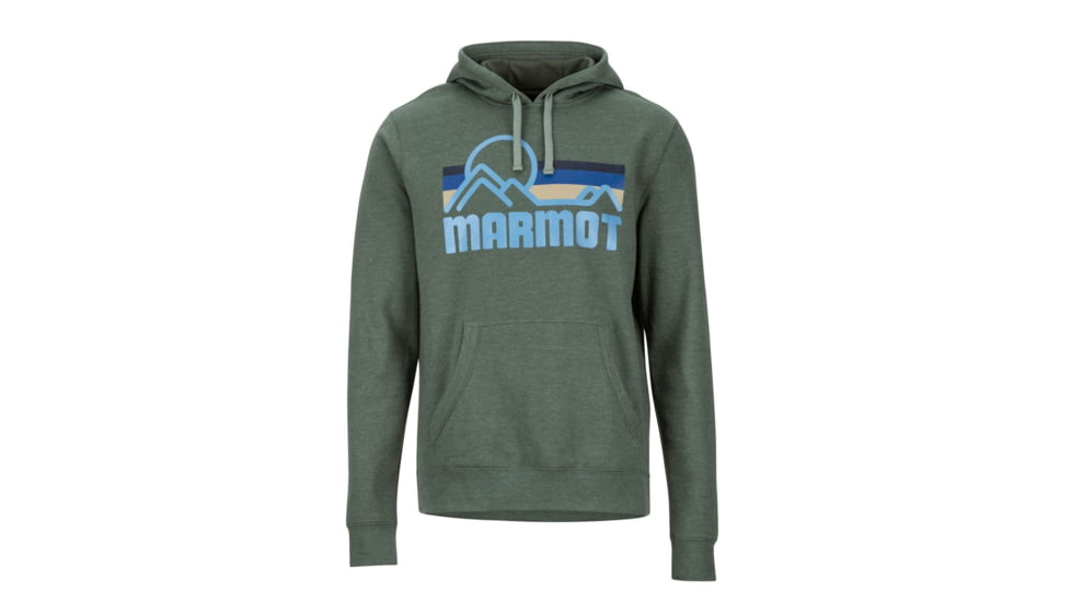 Marmot Coastal Hoody - Mens, Crocodile Heather, 2XL, 49360-8497-XXL