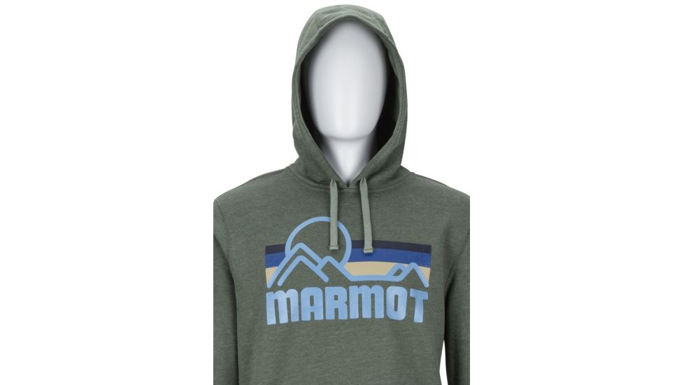 Marmot Coastal Hoody - Mens, Crocodile Heather, Medium, 49360-8497-M