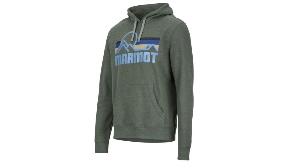 Marmot Coastal Hoody - Mens, Crocodile Heather, Medium, 49360-8497-M