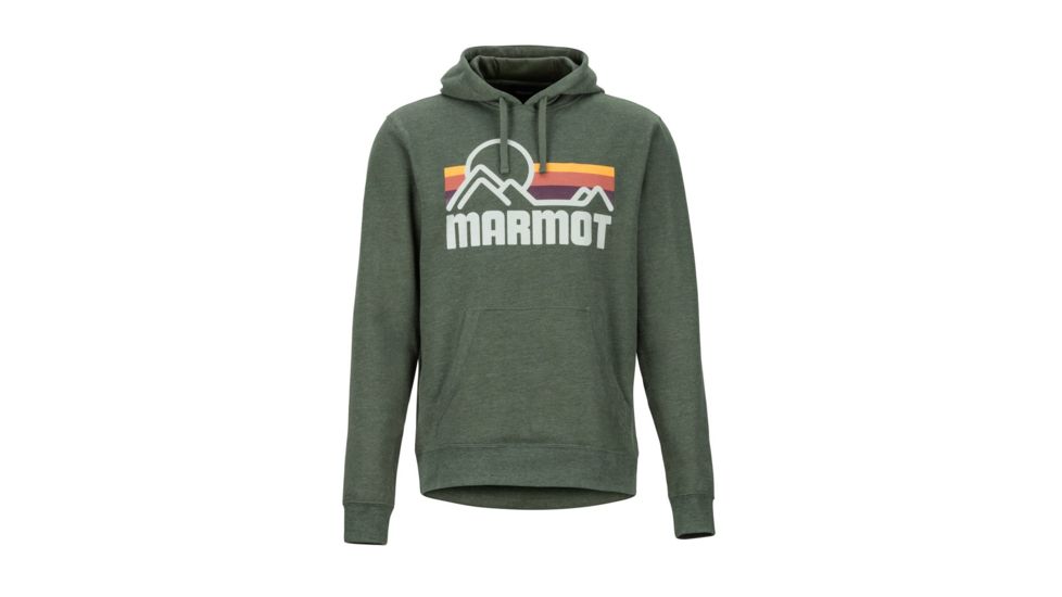 Marmot Coastal Hoody - Mens, Dark Crocodile Heather, Large, 49360-4866-L
