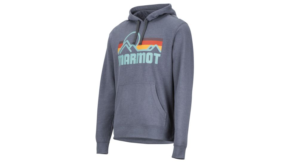 Marmot Coastal Hoody - Mens, Steel Onyx Heather, Large, 49360-8702-L