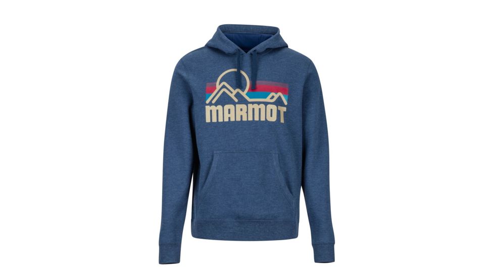Marmot Coastal Hoody - Mens, Vintage Navy Heather, 2XL, 49360-2829-XXL