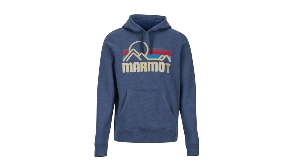 Marmot Coastal Hoody - Mens, Vintage Navy Heather, Large, 49360-2829-L