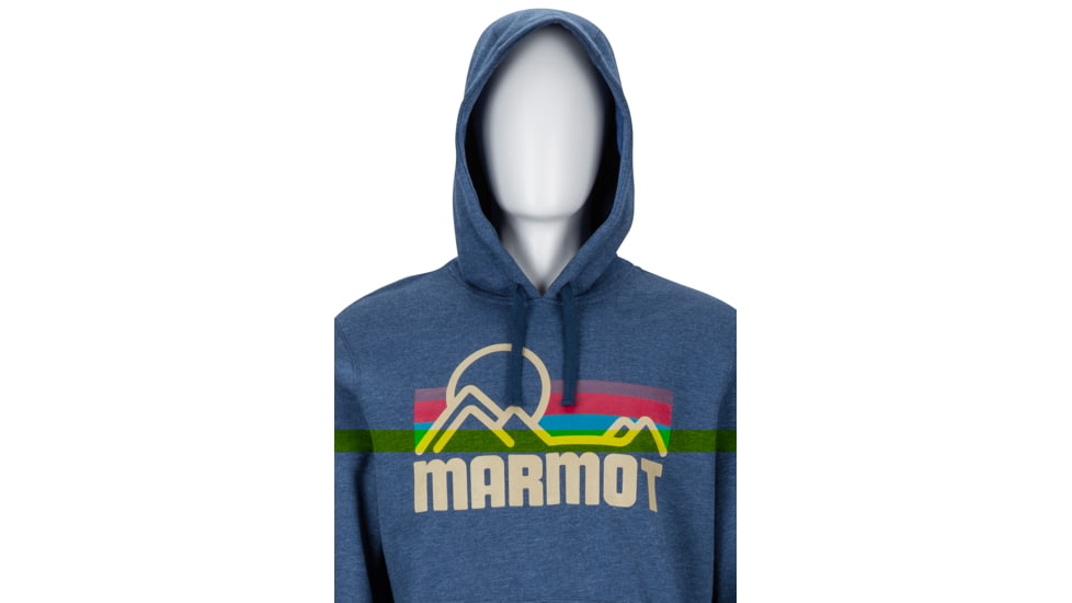 Marmot Coastal Hoody - Mens, Vintage Navy Heather, Large, 49360-2829-L
