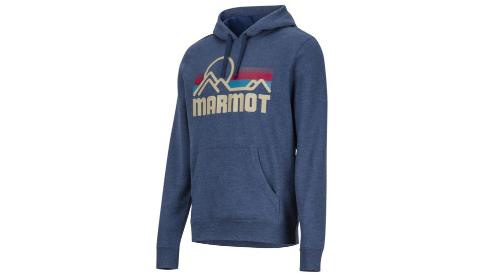Marmot Coastal Hoody - Mens, Vintage Navy Heather, Large, 49360-2829-L