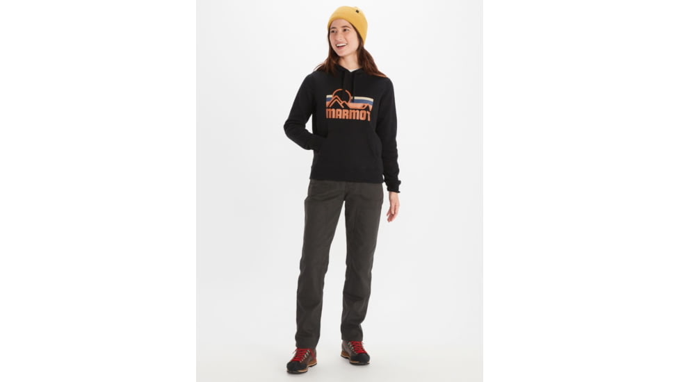 Marmot Coastal Hoody - Womens, Black, Large, M13640-001-L