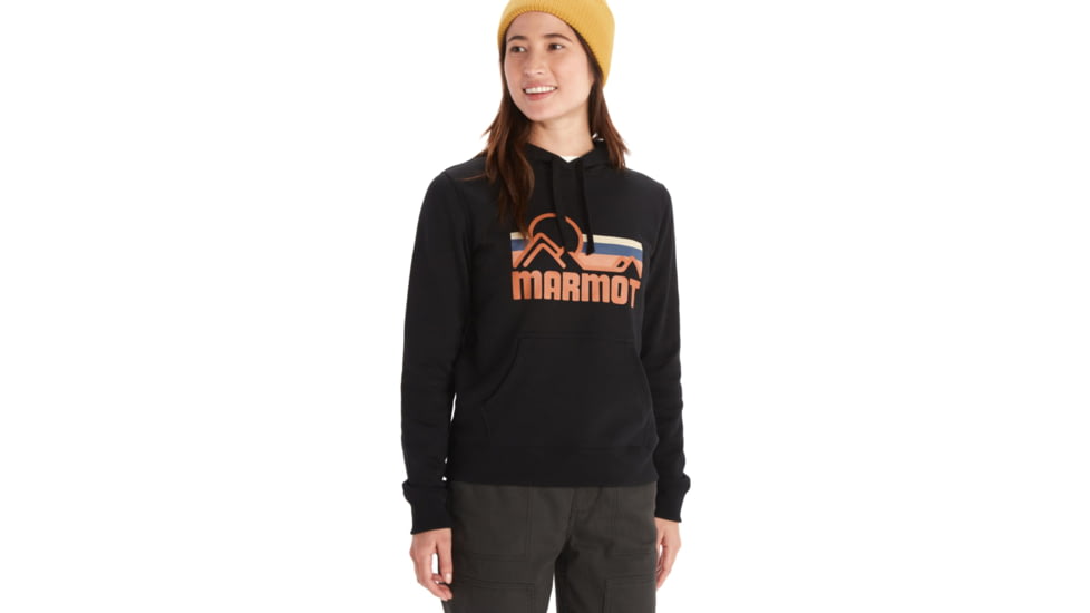 Marmot Coastal Hoody - Womens, Black, Large, M13640-001-L