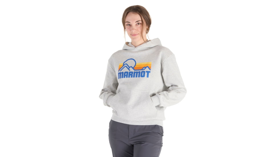 Marmot Coastal Hoody - Womens, Light Grey Heather, Large, M14262-8626-L