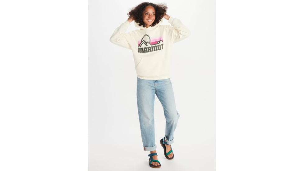 Marmot Coastal Hoody - Womens, Papyrus, Medium, M14262-7395-M