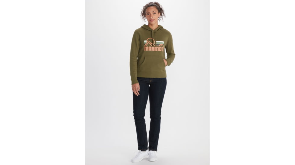 Marmot Coastal Hoody - Womens, Winter Moss, Medium, M13640-16285-M
