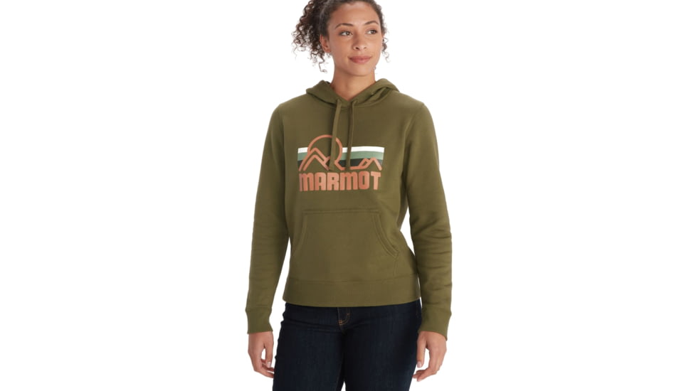 Marmot Coastal Hoody - Womens, Winter Moss, Medium, M13640-16285-M
