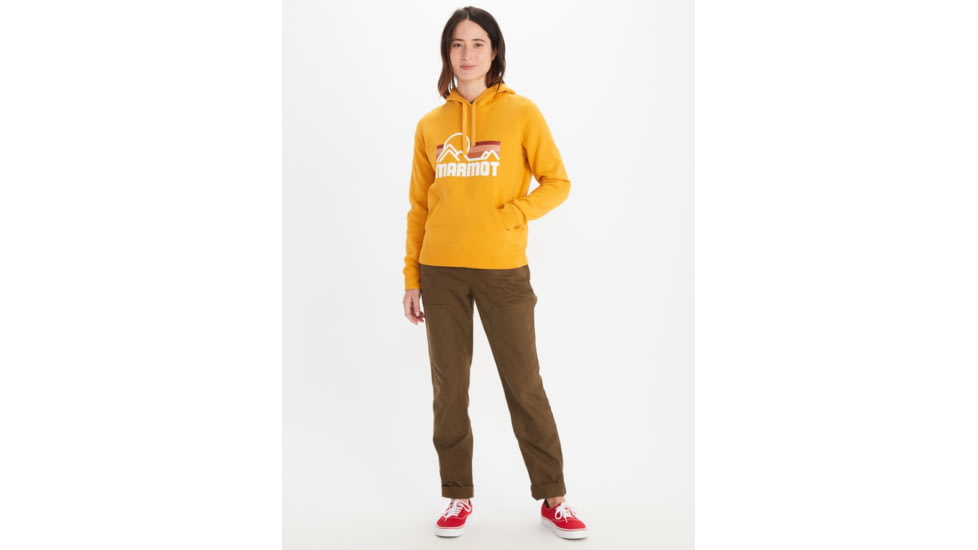 Marmot Coastal Hoody - Womens, Yellow Gold, Large, M13640-9472-L