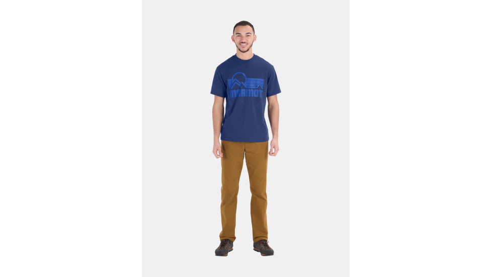 Marmot Coastal Short Sleeve T-Shirt - Mens, Twilight Blue, XXL, M14253-23091XXL
