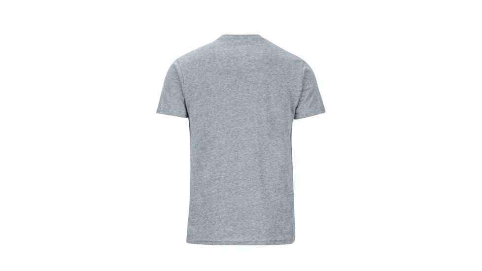 Marmot Coastal Short Sleeve Tee - Mens, Ash Heather, Small, 42430-1507-S