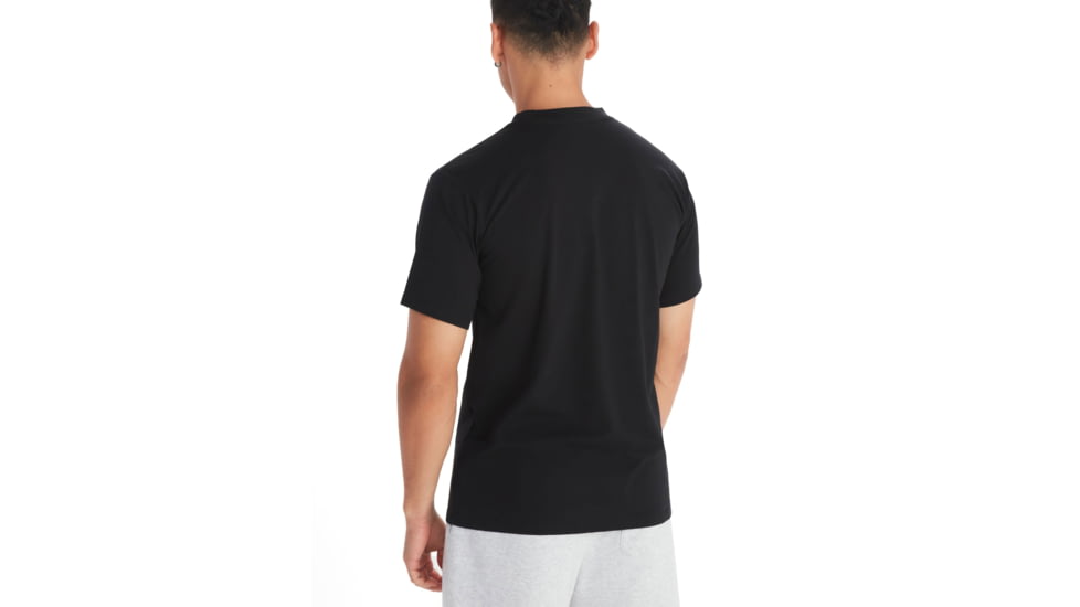Marmot Coastal Tee Short Sleeve - Mens, Black, Medium, M14253-001-M