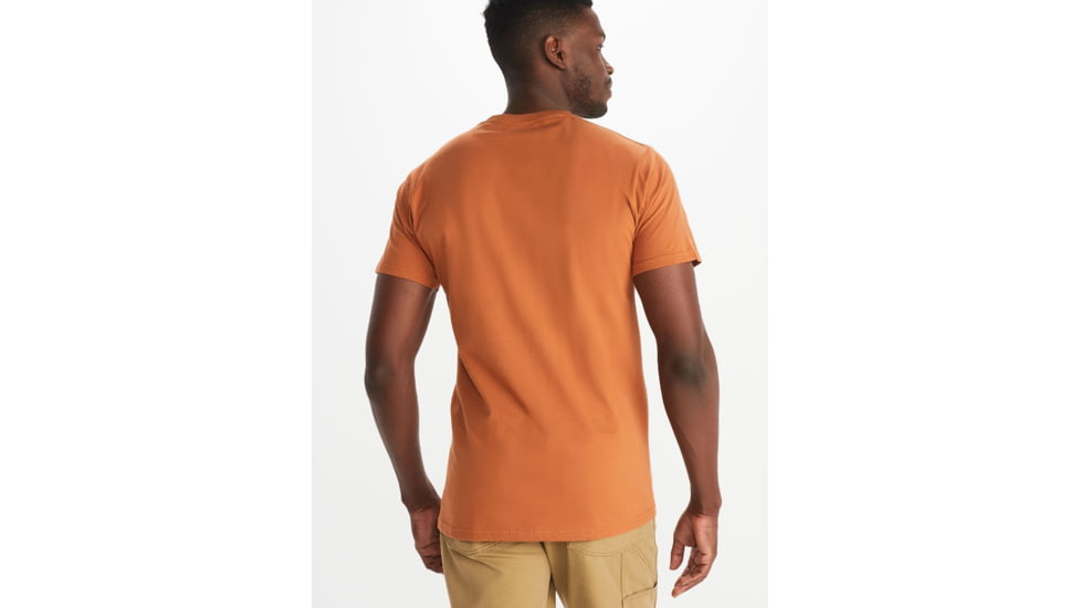 Marmot Coastal Tee Short Sleeve - Mens, Copper, Medium, M12561-7160-M