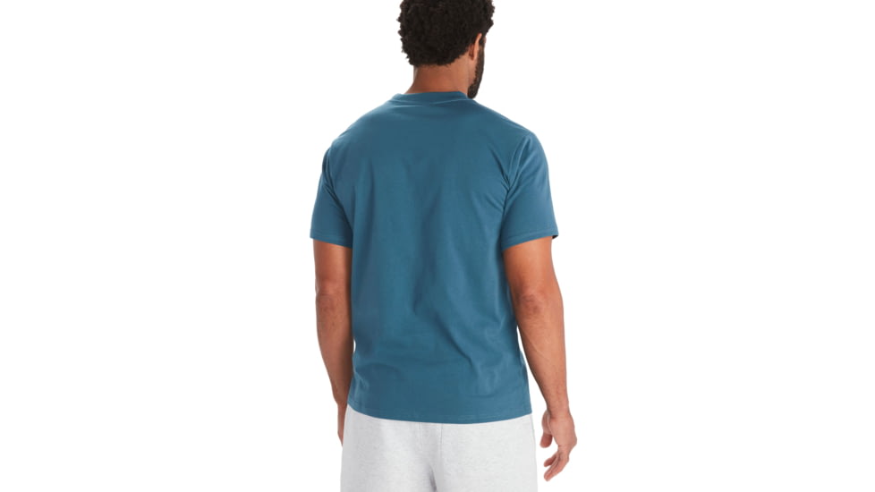 Marmot Coastal Tee Short Sleeve - Mens, Dusty Teal, Small, M14253-21541-S