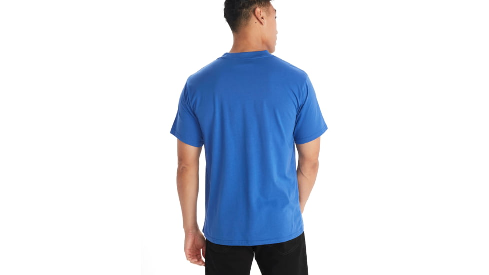 Marmot Coastal Tee Short Sleeve - Mens, Trail Blue, Small, M14253-21538-S