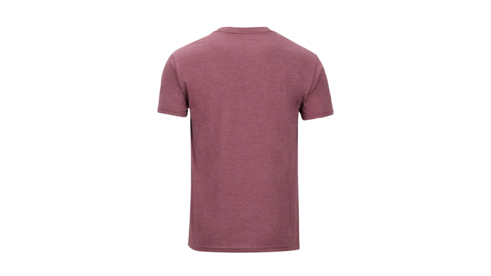 Marmot Coastal Tee Short Sleeve Shirt - Mens, Burgundy Heather, 2XL, 42430-6823-XXL